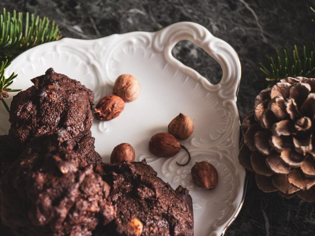 Vánoční čokoládové sušenky bez lepku - recept.