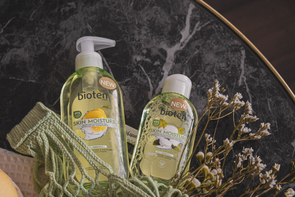 Recenze čistícího gelu a odličovače Skin moisture od Bioten.
