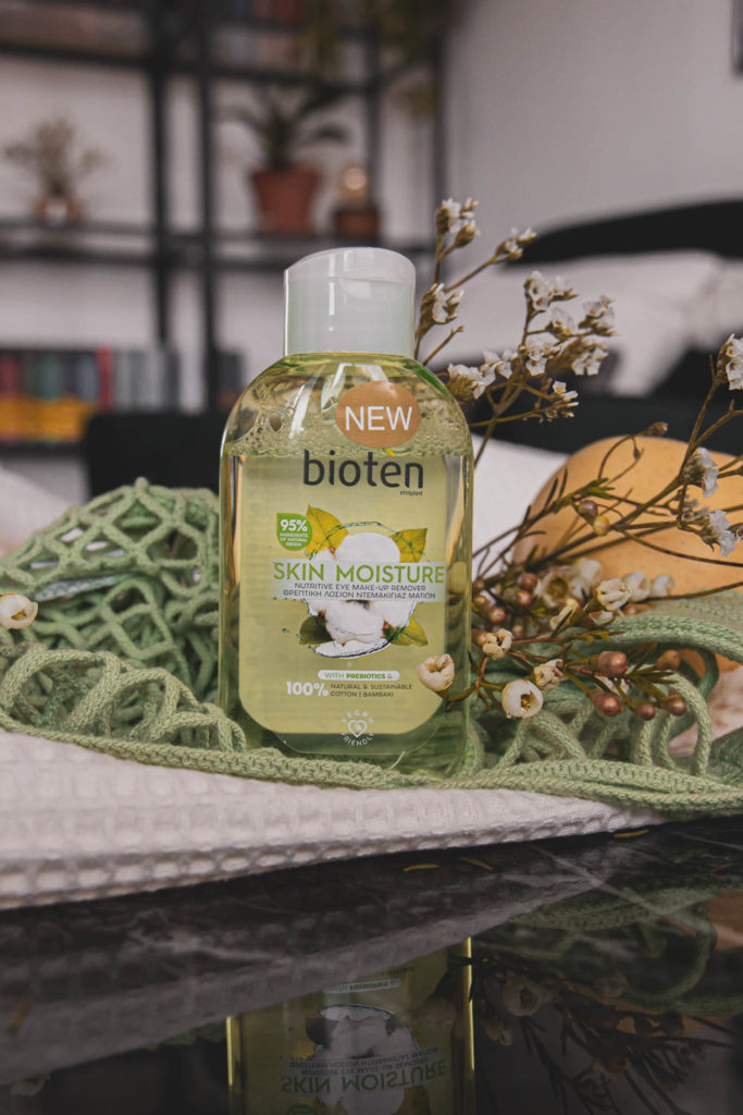 Recenze čistícího gelu a odličovače Skin moisture od Bioten.