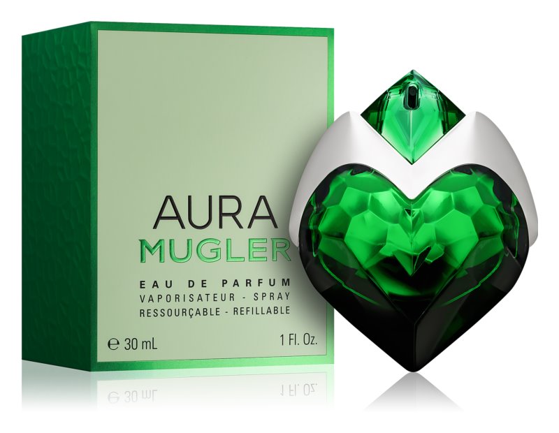 Tip na parfémové dárky pro ženy i muže - vůně, kde prim hraje vanilka a orient: Mugler Aura Eau de parfum