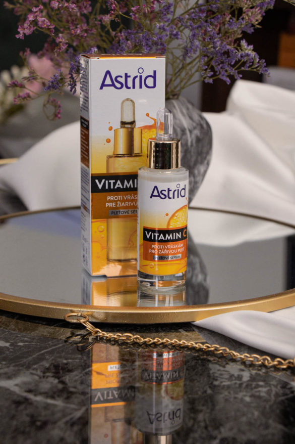 Recenze denního a nočního krému Astrid Beauty Elixir a séra Vitamin C.